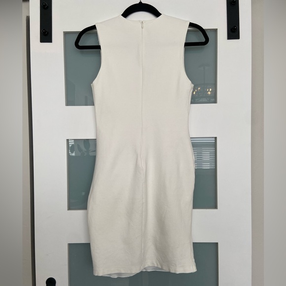 Lulu’s cocktail hour ivory wrap dress - Picture 7 of 8